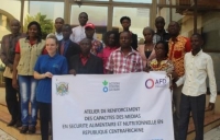 Centrafrique : Les professionnels outillés sur le traitement des questions de la sécurité alimentaire et nutritionnelle