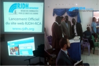 Centrafrique : Le RJDH lance son site web avec possibilité de suivre sa radio en direct