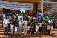 Centrafrique : 64 actes de naissance remis aux enfants rapatriés à Mbaïki par le HCR