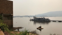 Centrafrique : Les avancées dans les travaux de désensablement du fleuve Oubangui évaluées à 50%