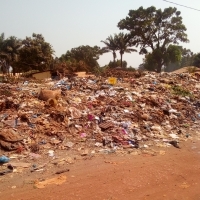 Centrafrique : Des tas d’immondices décorent le 5ème arrondissement de Bangui