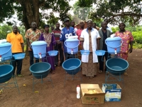 Centrafrique : L’Archidiocèse de Bangui en campagne de sensibilisation contre la Covid 19 au village de Ngoundjia