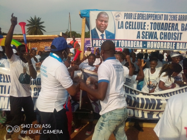 Centrafrique : Bangui vibre au rythme de la campagne électorale
