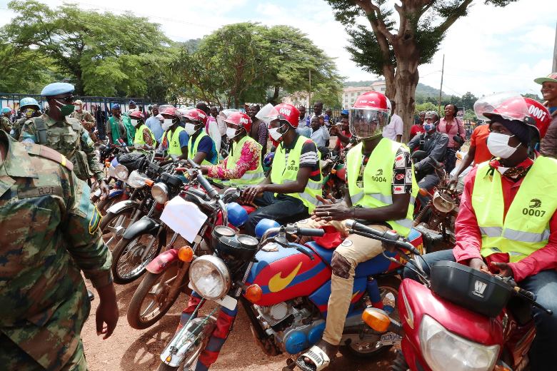 Centrafrique : 	Vers la réforme du secteur de transport des moto-taxis dans le pays