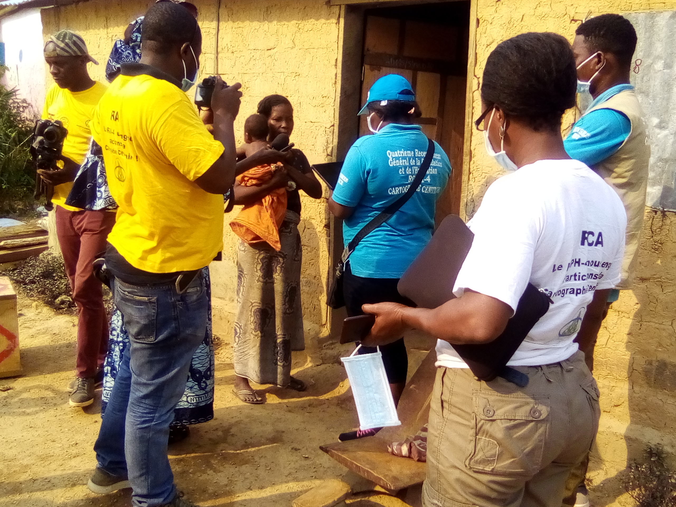 Centrafrique : Les opérations du 4ème recensement de la population et de l’habitation en marche