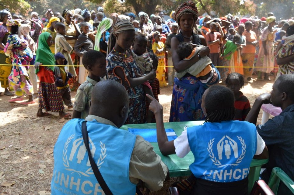 Centrafrique : L’UNHCR opte pour une solution durable et la protection des droits des réfugiés dans le pays