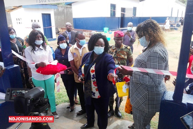 Centrafrique : Gisèle Pana, Ministre de la Promotion de la femme inaugure un centre de prise en charge psychosociale des victimes des VBG au sein de l’UMIRR