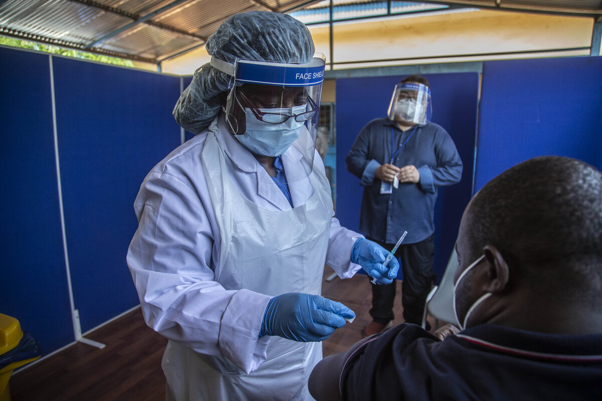Centrafrique : Le premier vaccin contre Covid_19 est lancé à travers le pays