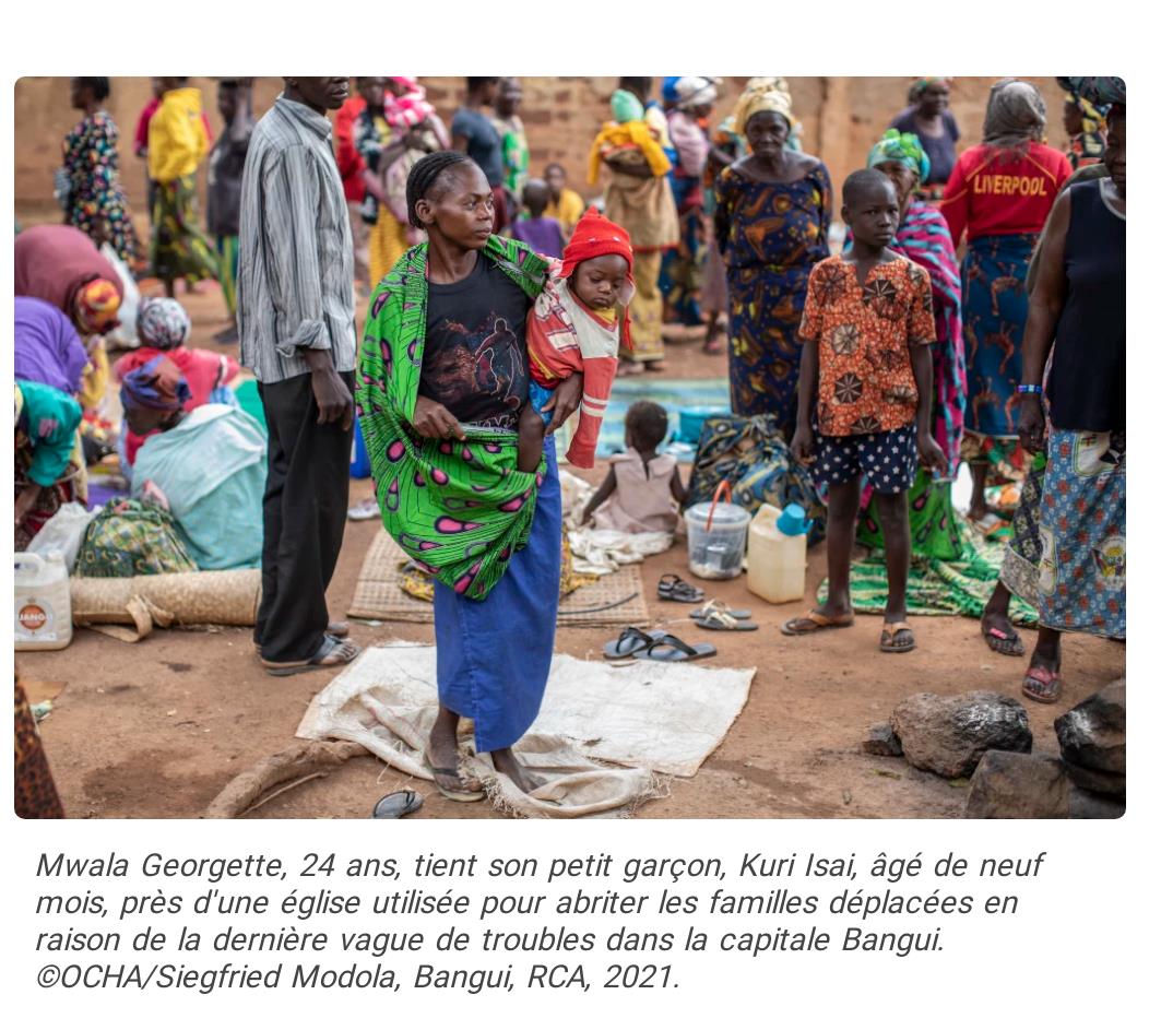 Centrafrique : La population civile continue de payer le prix des tensions et des violences qui se poursuivent dans plusieurs parties du pays