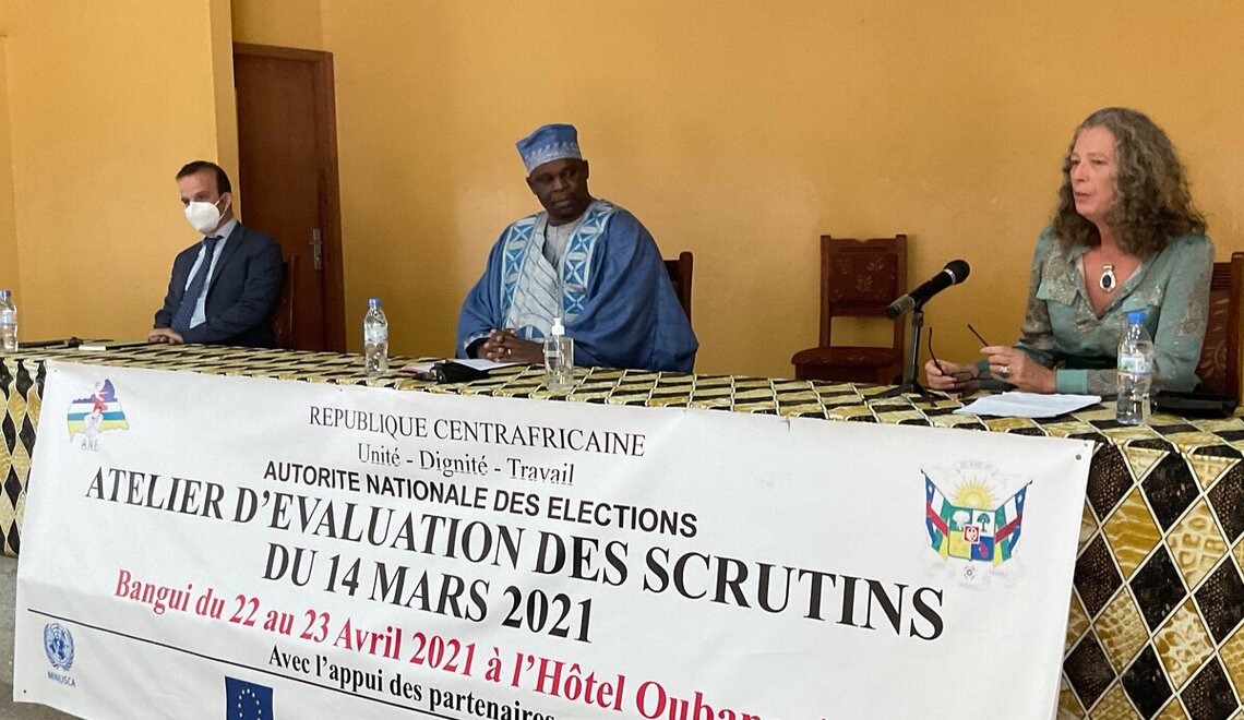 Centrafrique : La révision du Code Électoral, une des recommandations pour l’amélioration des élections municipales de 2022