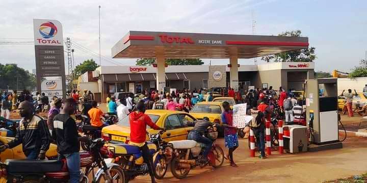 Centrafrique : le pays fait face depuis quelques jours à une pénurie de carburant qui impacte sur le quotidien de la population