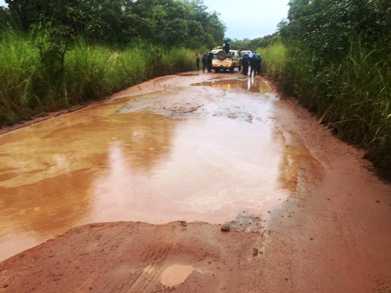Centrafrique : Au village Botambi, à 30 km de Bangui les habitants ont du mal à évacuer leurs produits agricoles vers la capitale à cause de la dégradation des routes
