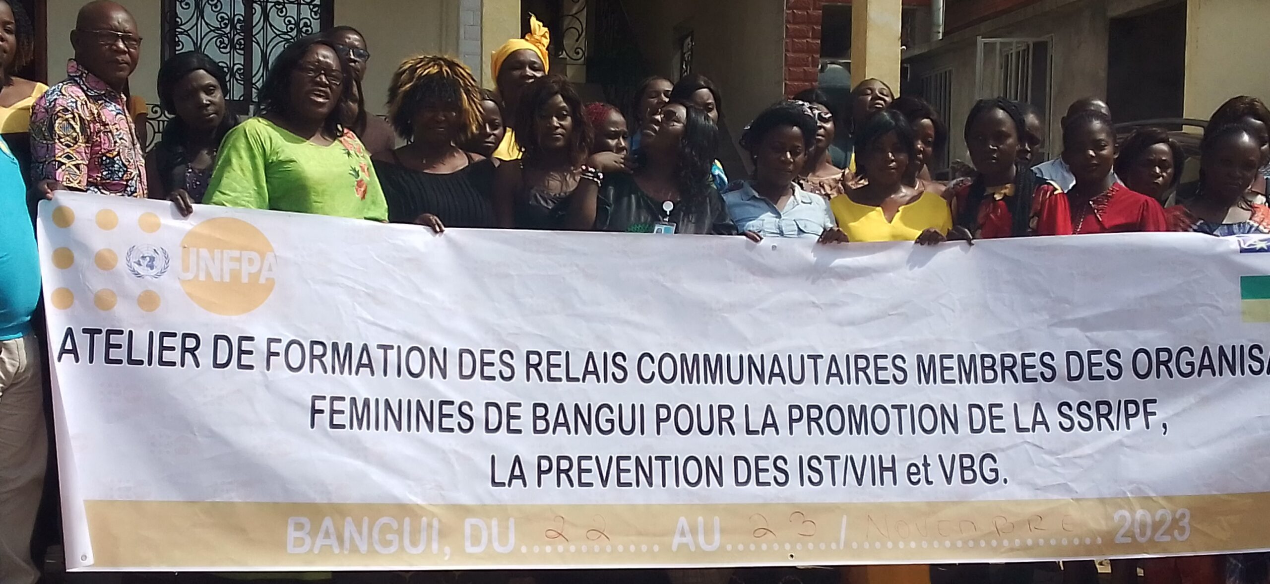 Centrafrique : Plus 50 relais communautaires de Bangui et Boali impliqués dans le programme de réduction du décès de la mère à l’enfant